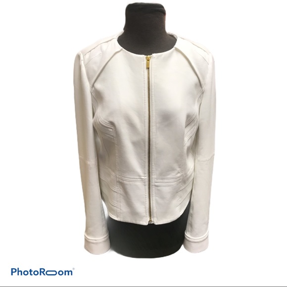Diane Von Furstenberg Jackets & Blazers - Diane Von Furstenberg jacket zip front Size 10